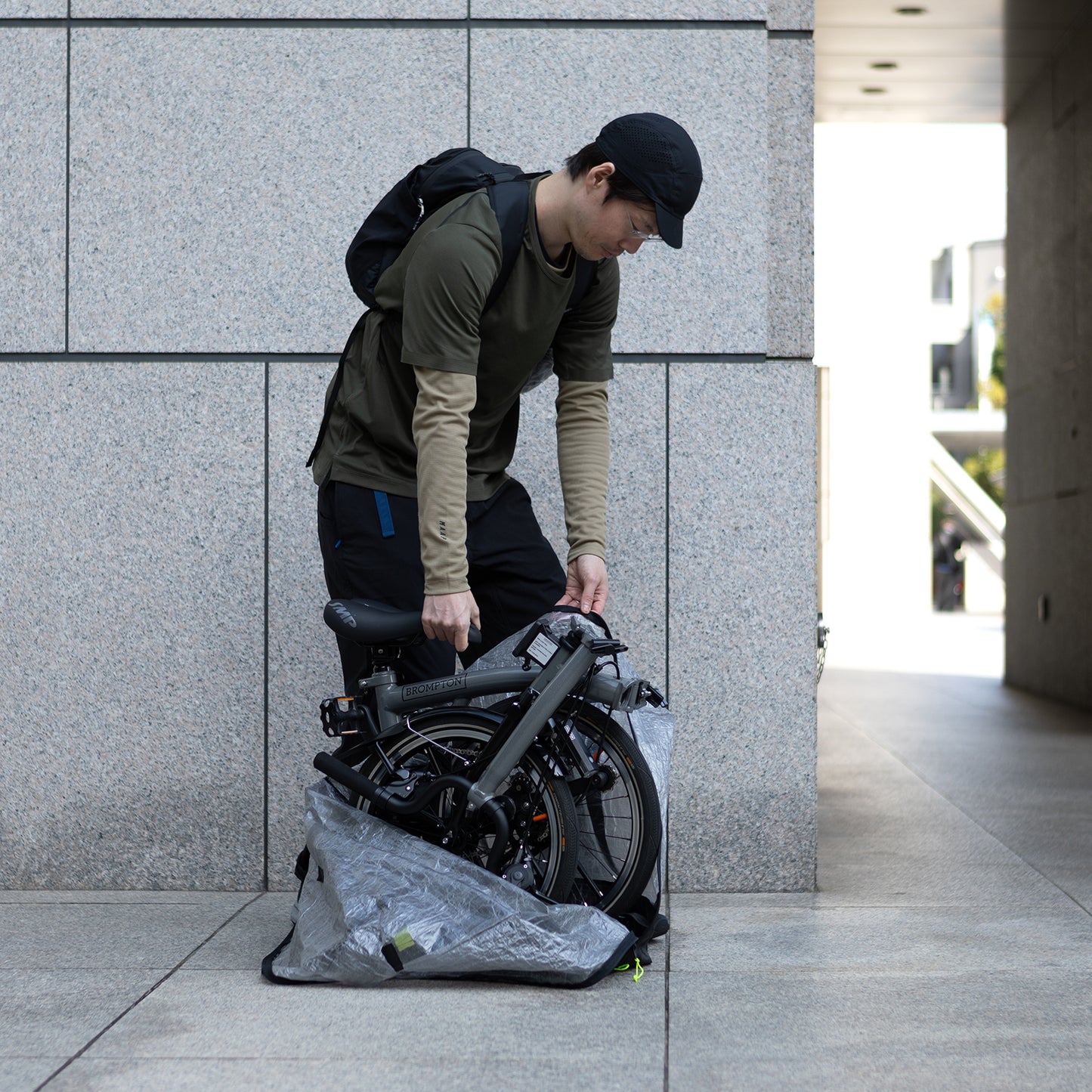 Bicycle Bag for Brompton with Dyneema®
